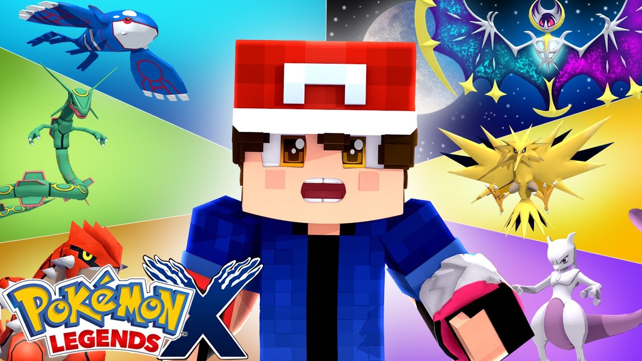 Minecraft Pokemon X LEGENDS - TODOS OS POKÉMON LENDÁRIO APARECEM ! A PLACA DE ARCEUS ! EP 13