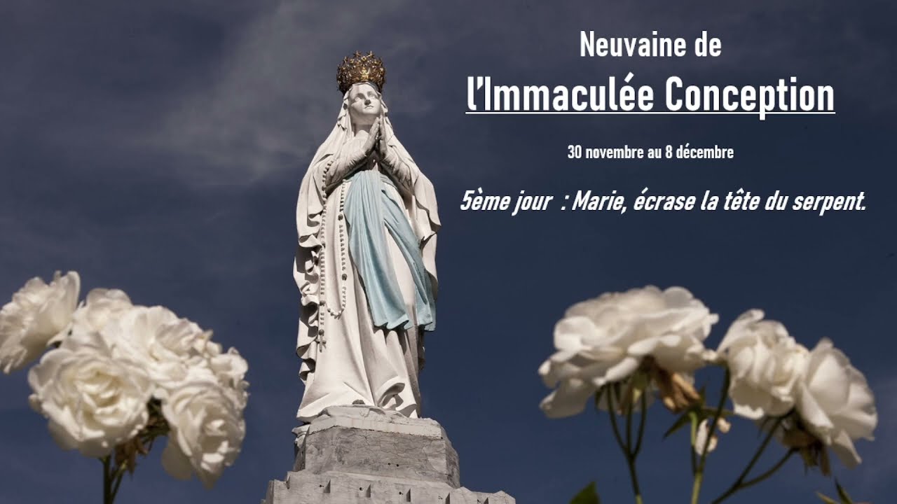 5 - Neuvaine de L'immaculée Conception