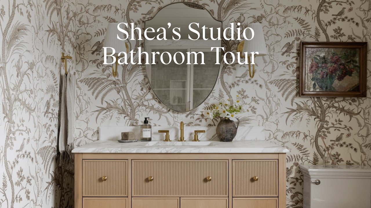 Tour Shea&rsquo;s Studio Bathroom designed with the Studio McGee x Kohler Collection