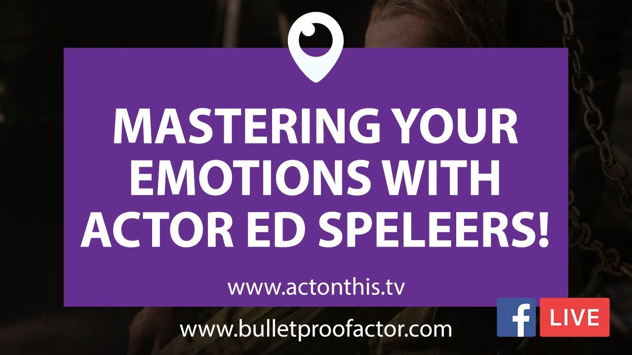 Mastering Your Emotions With Actor Ed Speleers!