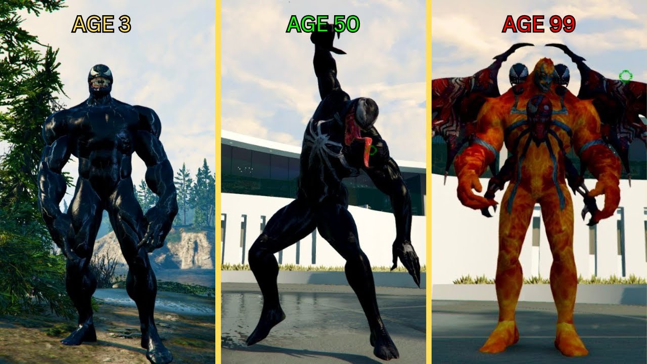 99 YEARS LIFE STORY OF BIO VENOM SYMBIOTE ! GTA 5