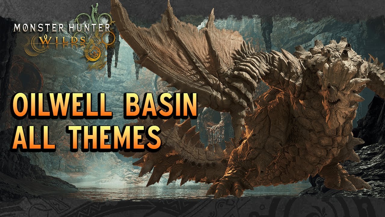 Oilwell Basin - ALL THEMES MIX | Monster Hunter Wilds 4K