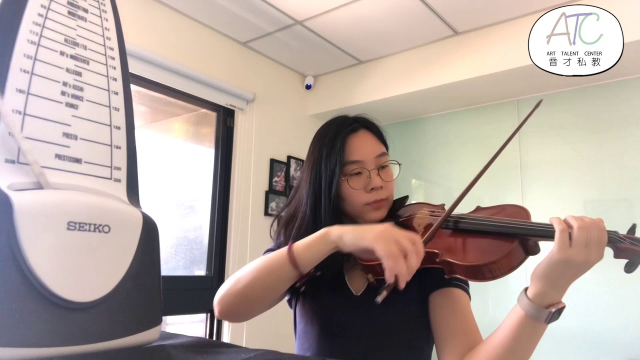 篠崎小提琴教本／第一冊／第70首／示範演奏：大妍老師