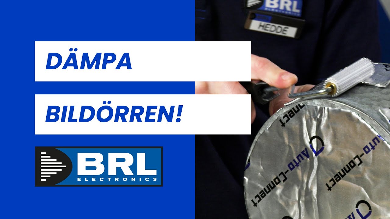 BRL-skolan: Varför ska man ljuddämpa med dämpmatta?