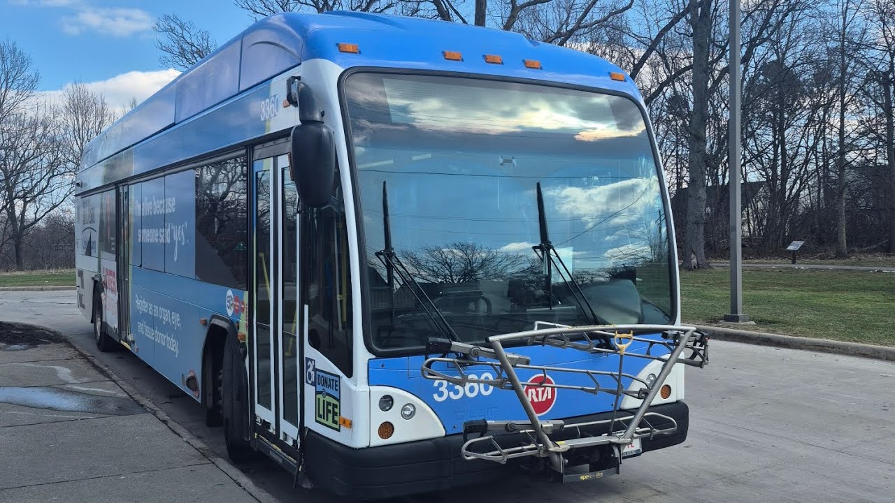 (Wrapped) #3360 on Rt 10 East 105th - Lakeshore to Shoregate 2015 Gillig BRT+CNG 40'