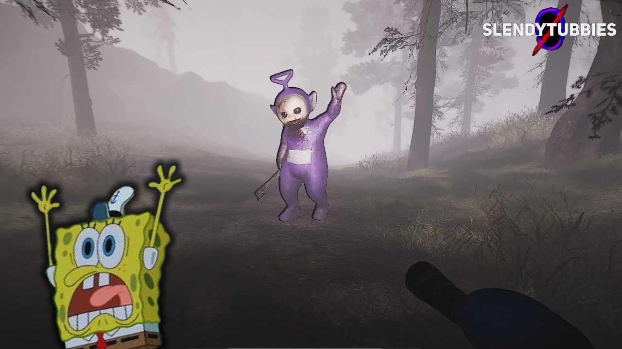TINKY WINKY FICOU MALUCO | Bob Esponja no Slendytubbies 0