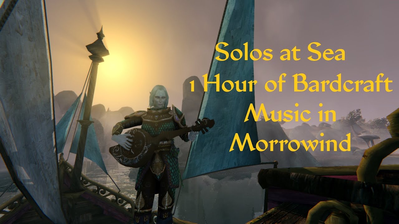 Solos at Sea - 1 Hour of Bardic Morrowind Ambience & Music