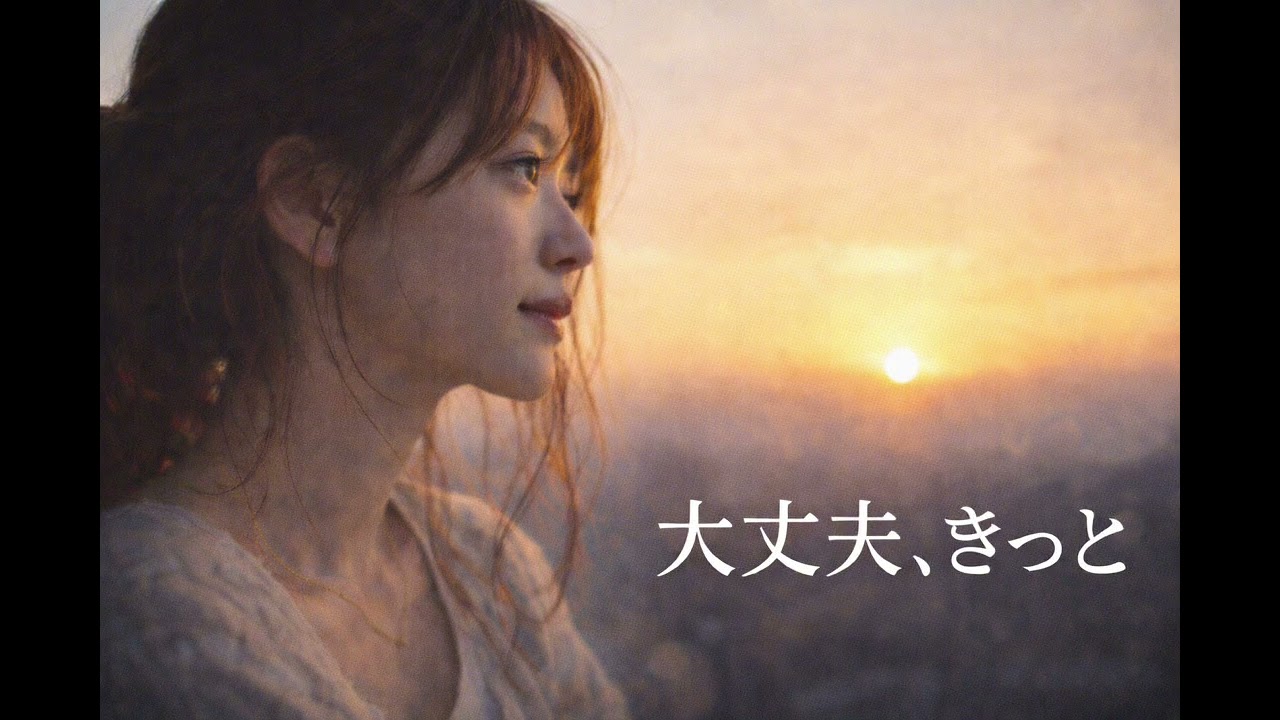 大丈夫、きっと｜頑張るあなたへ｜女性バラード