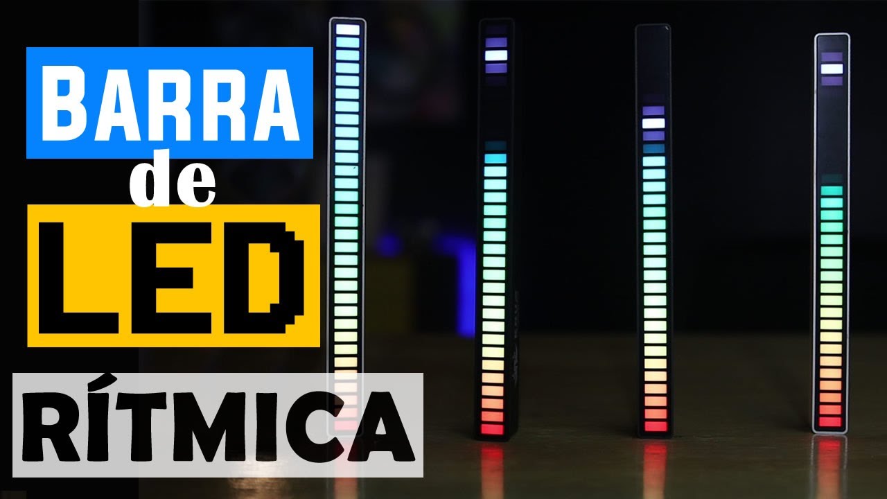 Barra de Led Rítmica RGB Ideal para Seu Setup Gamer -  TioTech