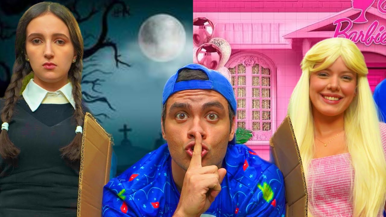 Luccas Neto e a hist&oacute;ria da Wandinha e da Barbie