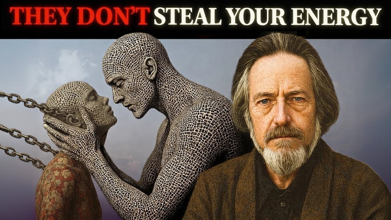 No ONE Is Stealing YOUR Energy (That’s the Illusion) | Alan watts Psychology