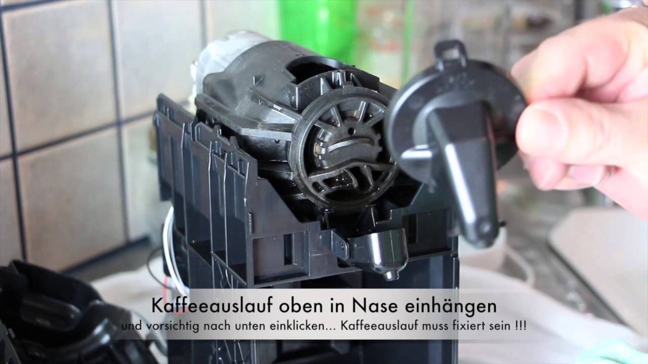 Nespresso Turmix TX 180 Kaffeeauslass Reparatur