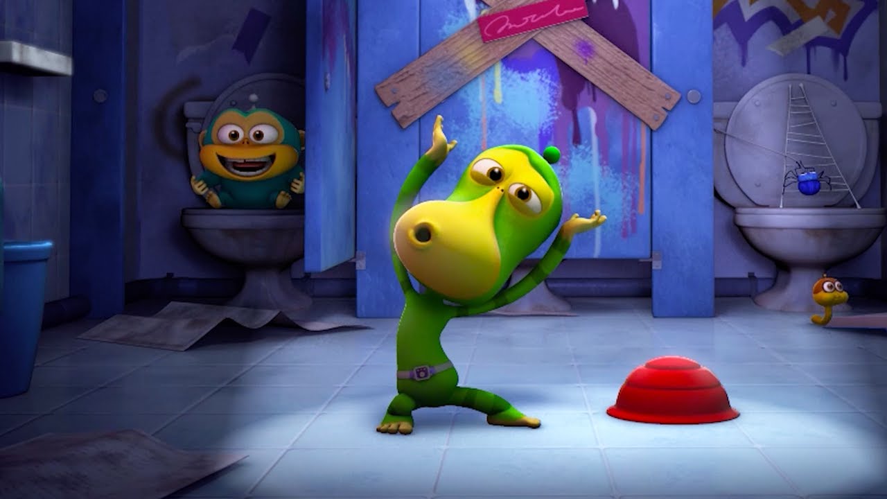 Bathroom - Alien Monkeys - | WOW CLUB