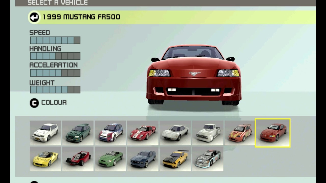 Ford Racing 3 - All Cars