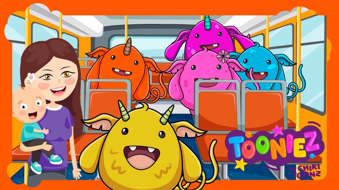Wheels On The Bus | @TooniezVEVO by @ChikiToonz Nursery Rhymes & Kids Songs #kids #songs