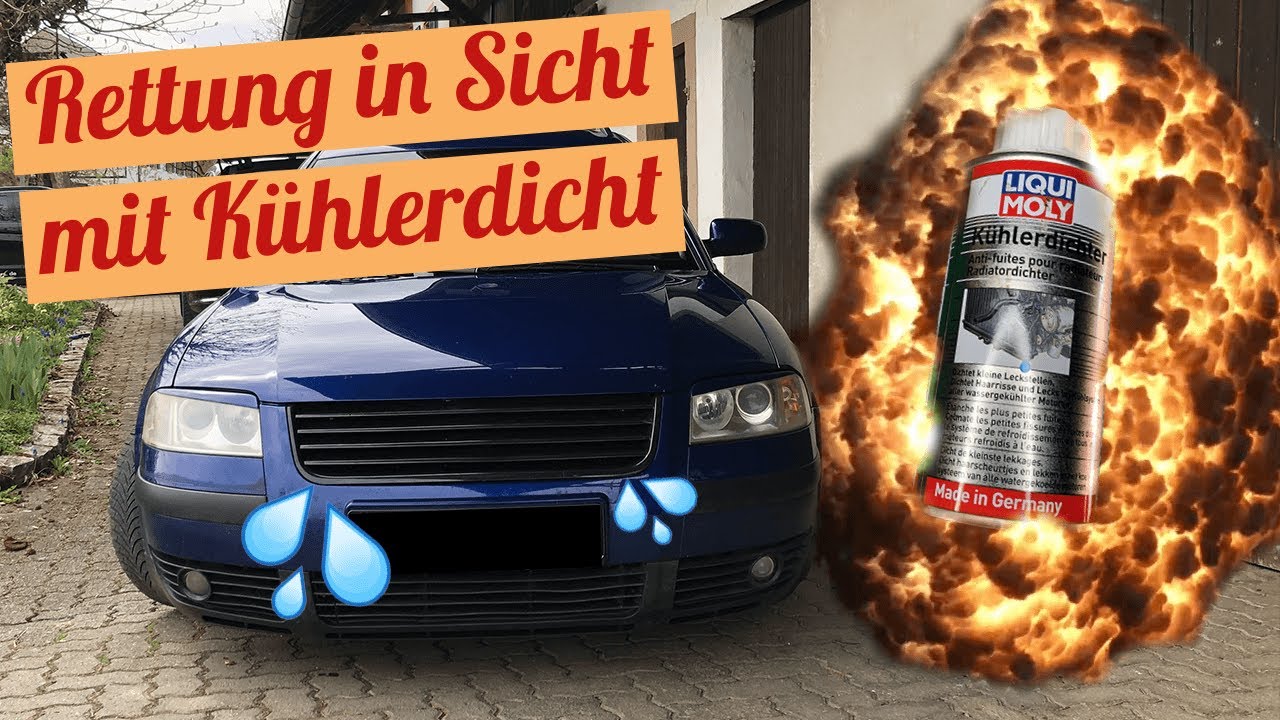 Kühlerleck dichten | Günstiger geht es nicht! | LIQUI MOLY Kühlerdichter | #Schramouflage Ep. 010