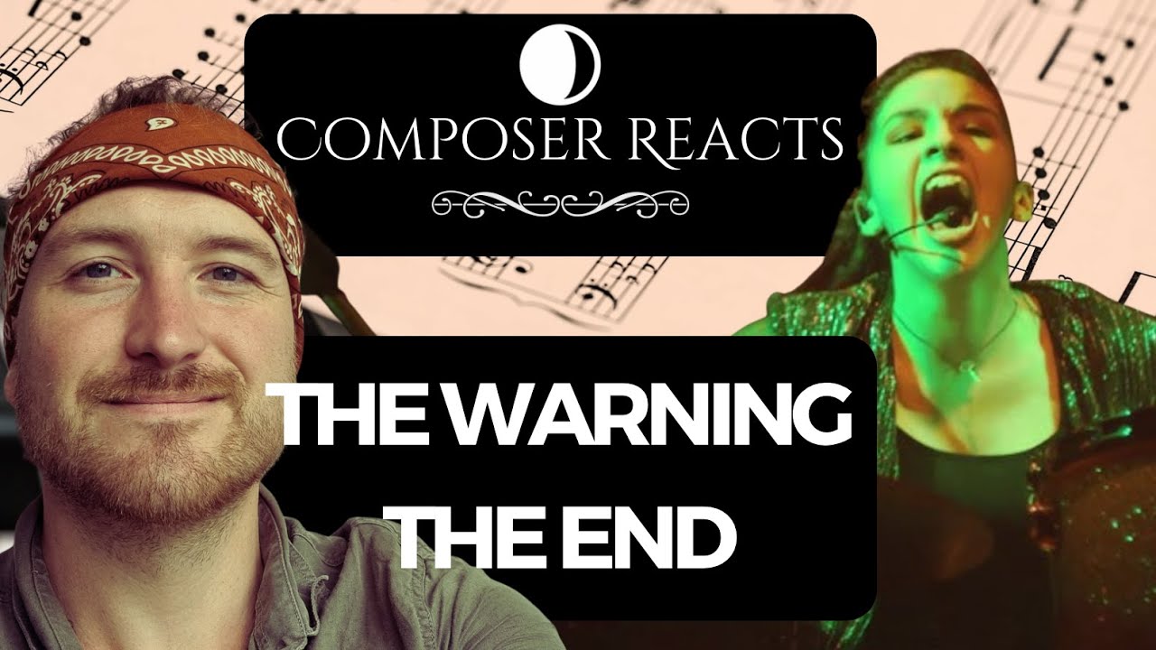 Composer Reacts to The End (Stars Always Seem to Fade) - THE WARNING - LIVE at Lunario CDMX