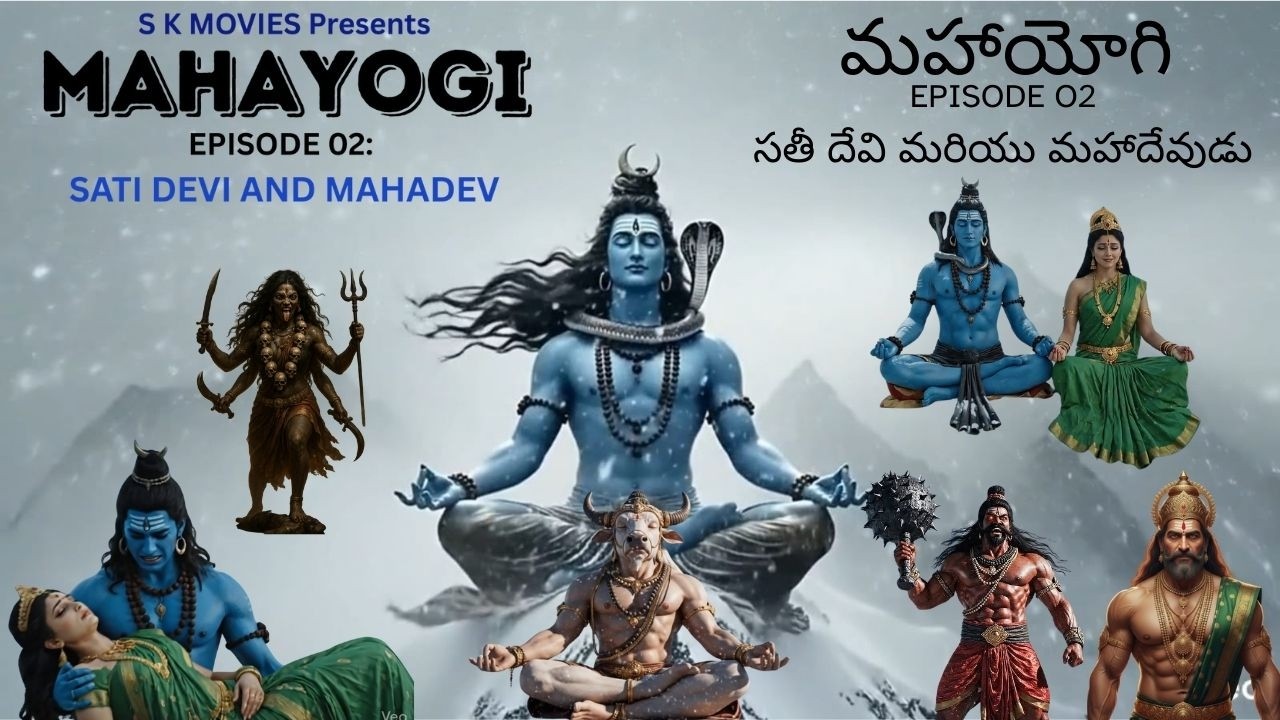 MAHAYOGI Series Ep - 02   ( సతీ దేవి మరియు మహాదేవుడు ) / ( Sati and Mahadeva)