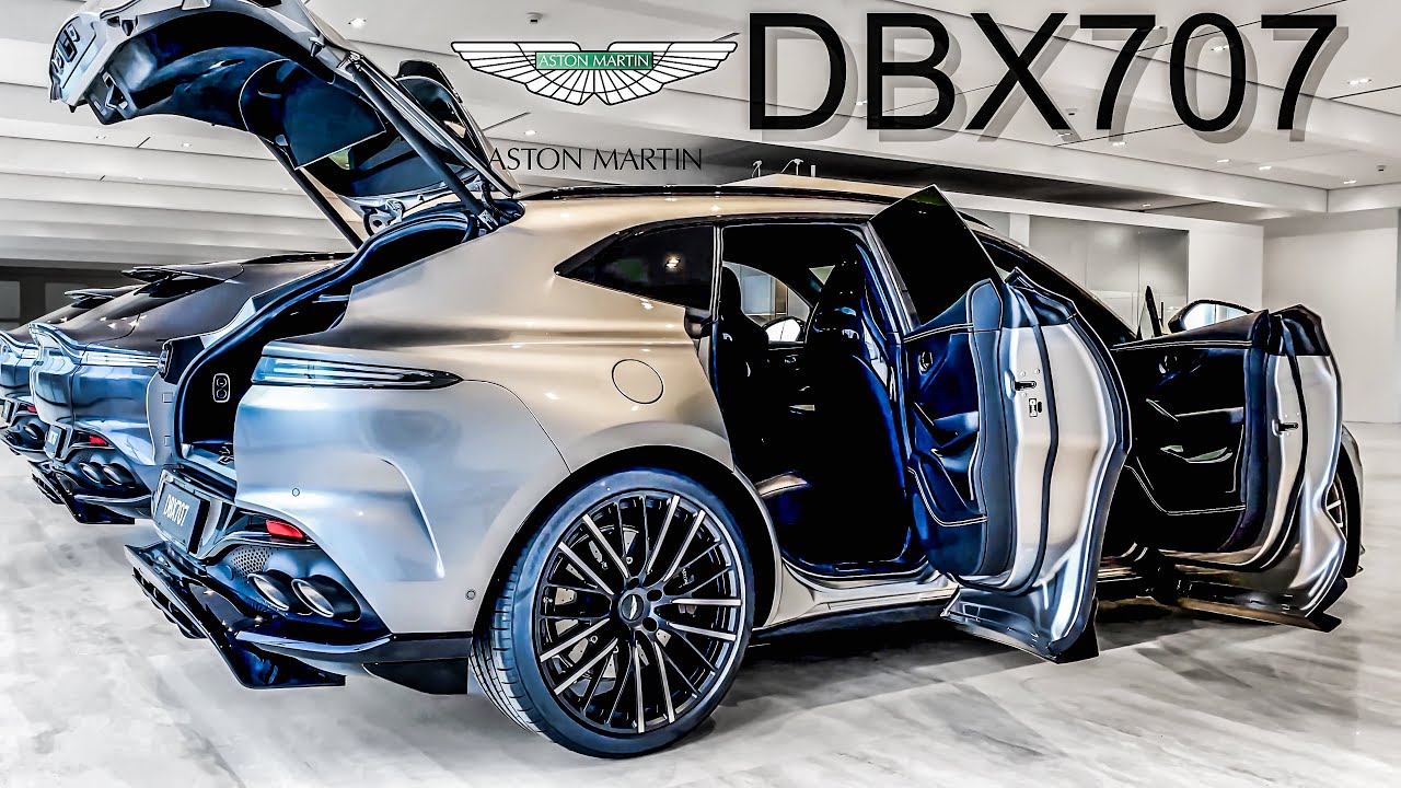 2024 Aston Martin DBX 707 -The World's Most Powerful Luxury SUV. Exterior and interior in details