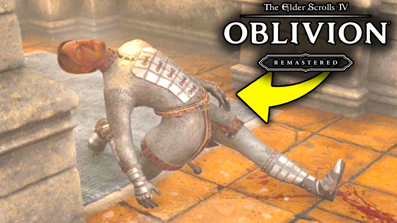 LĄDOWANIE Z TELEMARKIEM! *wysokie noty* - TES IV Oblivion REMASTERED #44