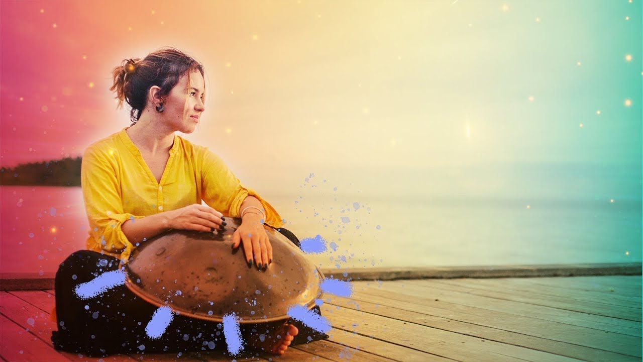 432Hz 》SLOW HANG DRUM MUSIC 》Pure Positive Vibes 》Calm Music for Yoga and Meditation