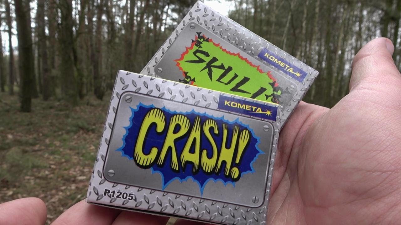 🧨 Skull i Crash od Komety | Małe Petardy do 3 Złotych 🧨