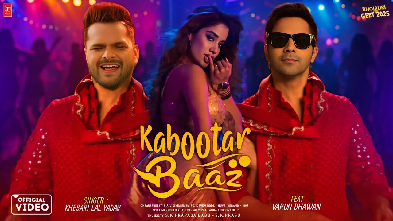 Kabootar Baaz : Khesari Lal Yadav | Varun Dhawan | Janvi Kapoor | Bhojpuri Song 2025 