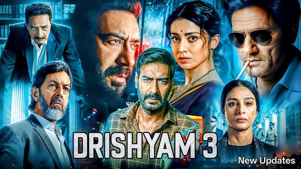 Drishyam 3 Full Movie Hindi 2026 | Ajay Devgan | Tabu | Shriya Saran | Prakash | New Latest Updates