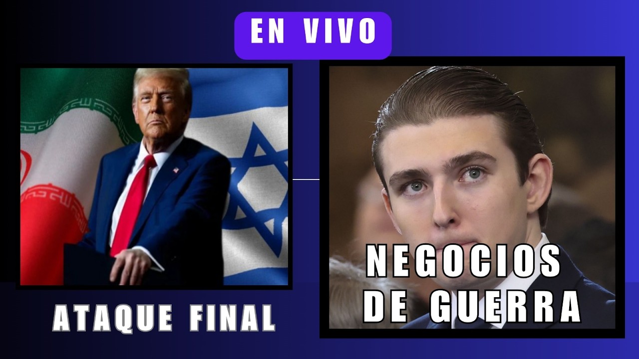 Trump lanza el mayor ataque vs Iran antes de retirarse; los Trump hacen negocios con la guerra;