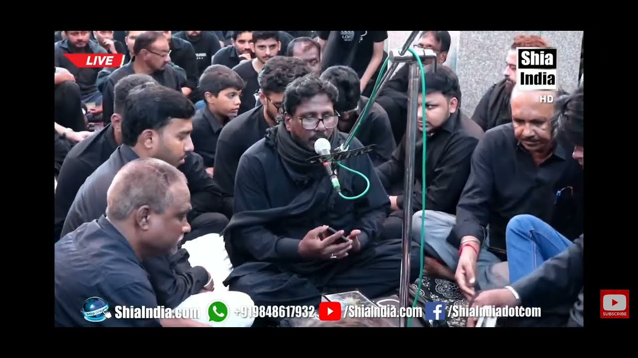 SHAHE WALA NE SHAHADAT KA SAR ANJAM KIYA | 23 Moharram 1447 | Samsam Ali Marsiyakhwan 