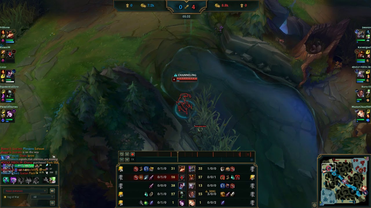 Jonanzo stacking record! (Too bad enemy team surrender)
