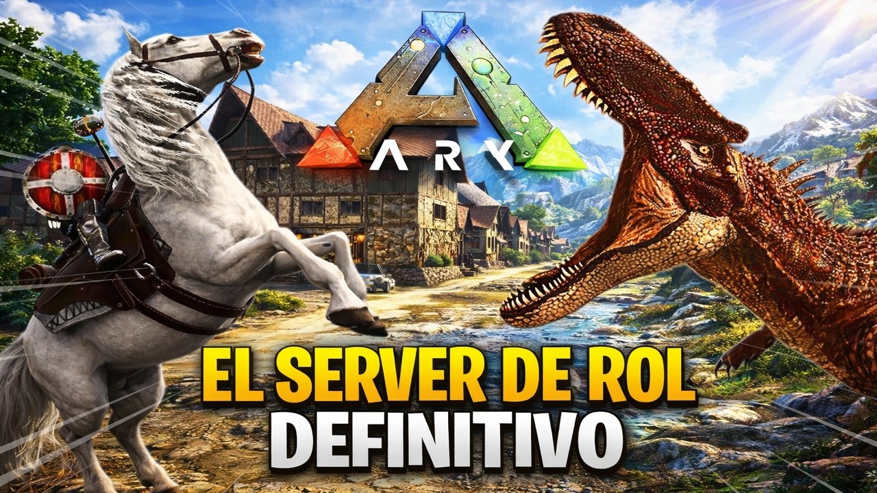 EL SERVER de ROL DEFINITIVO de ARK SURVIVAL EVOLVED // PVP Y PVE en un ENTORNO MEDIEVAL