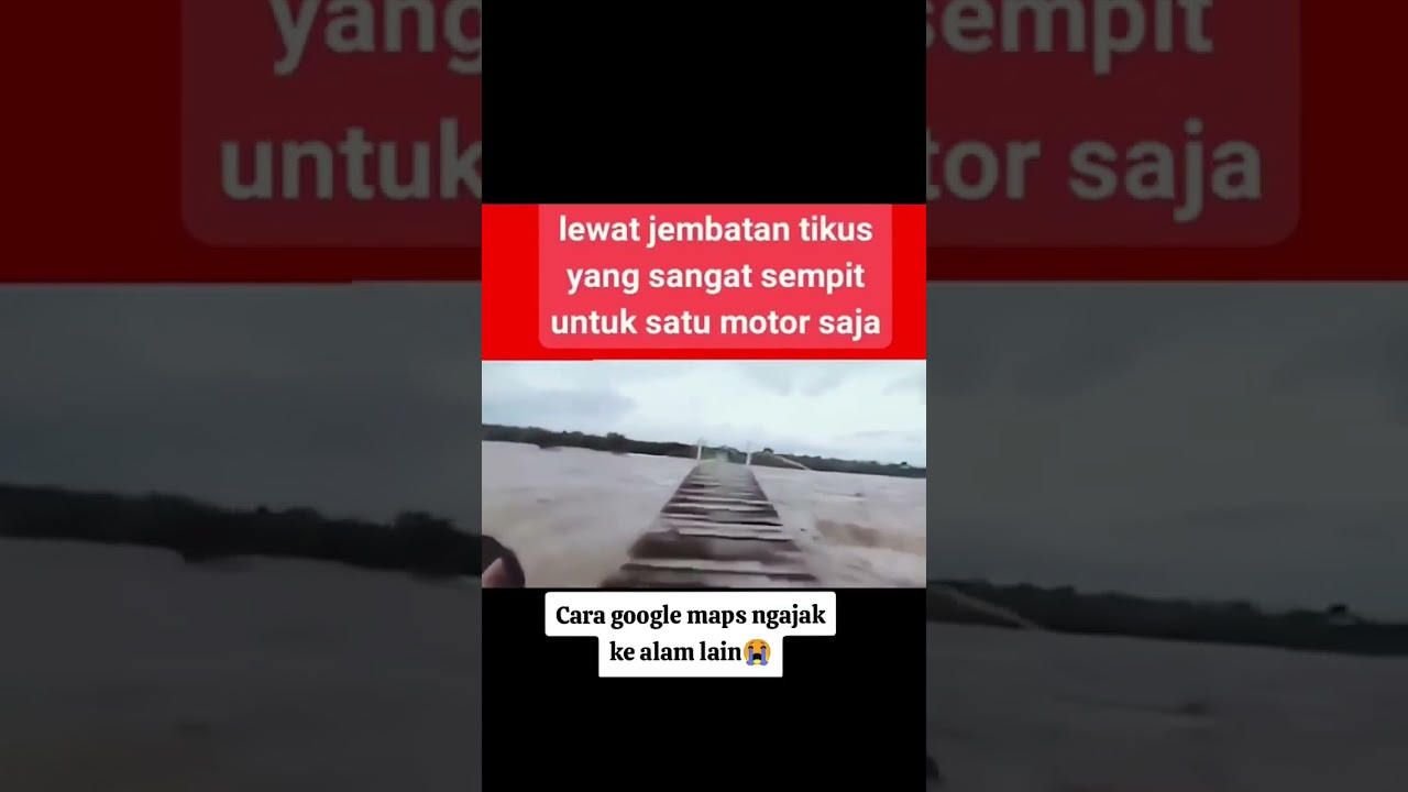 Google map belok kanan bapak'e 🤣 #videoviral #kocakabis #ketawangakak