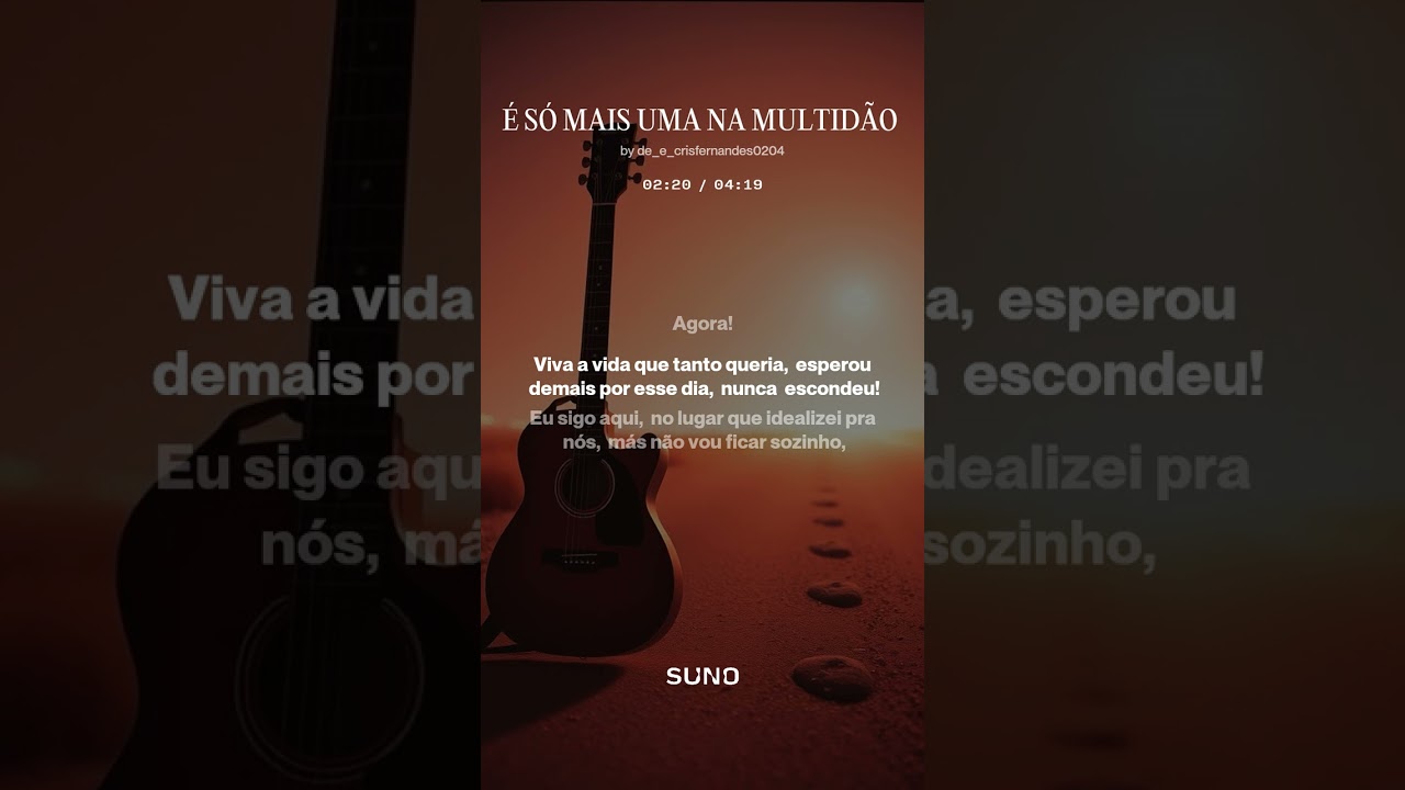 É SÓ MAIS UMA NA MULTIDÃO                                  AMC NEW MUSIC 