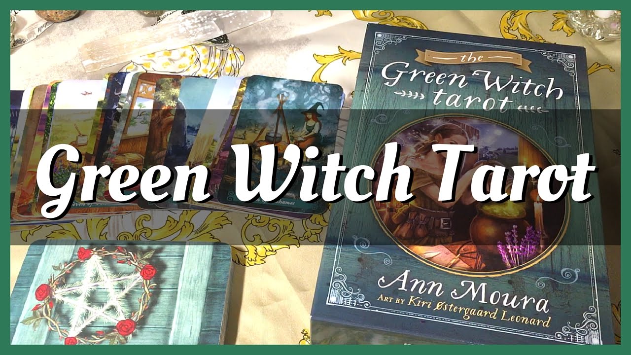 Green Witch Tarot: Unboxing, First Impressions + Llewellyn's new card stock