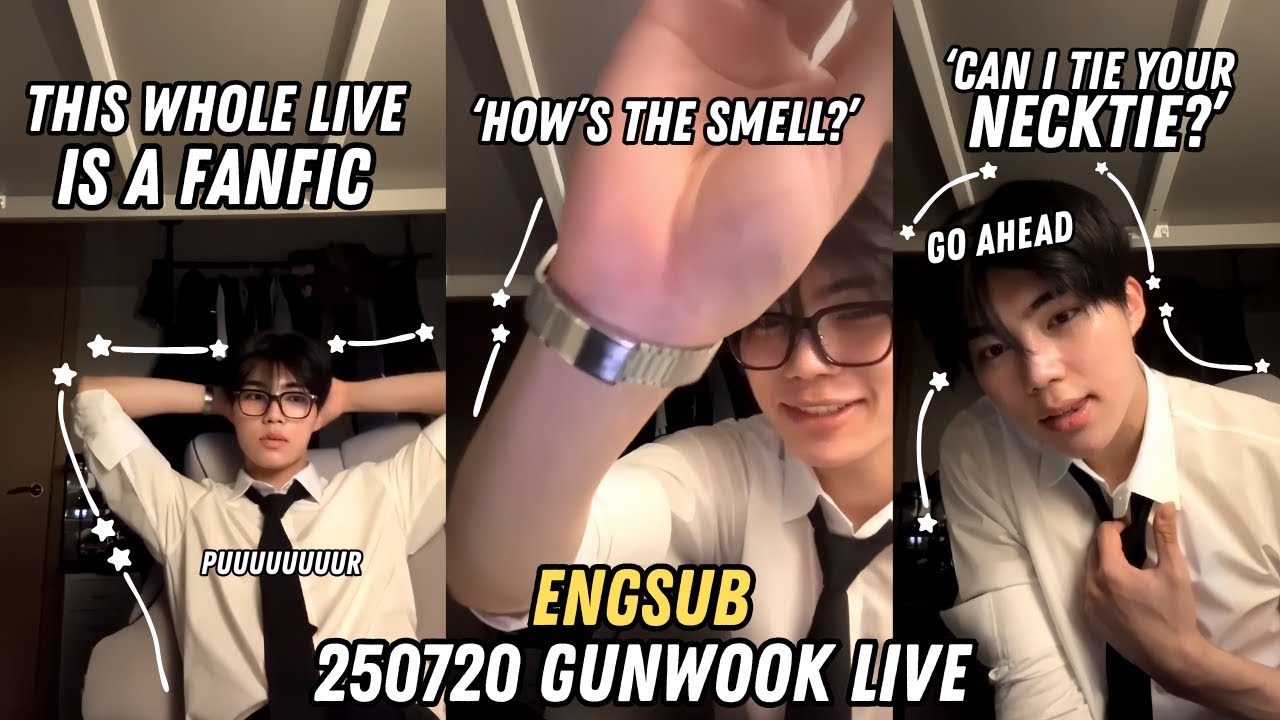 250720 Park Gunwook sexy glasses live (Mnet plus)
