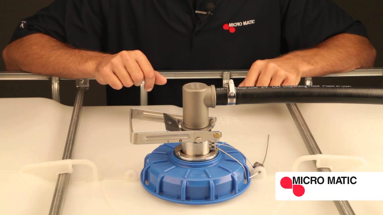 How to Dispense DEF with a Micro Matic Dispense Coupler