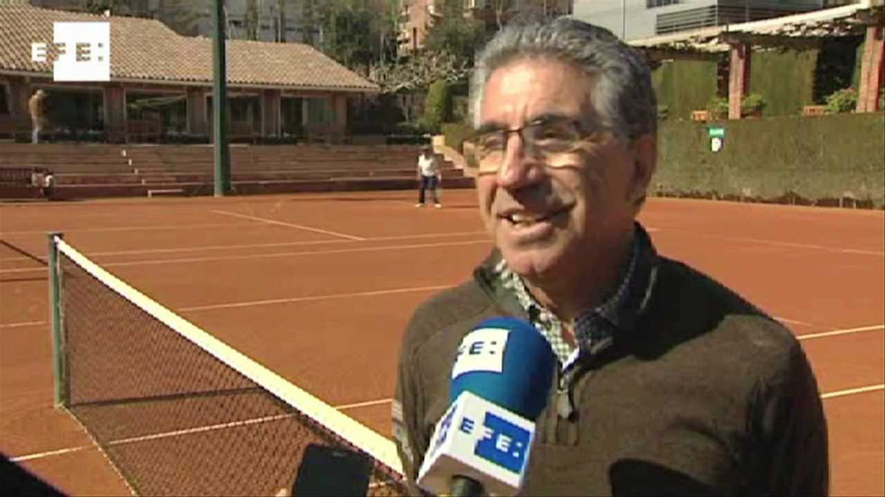 Manuel Orantes in Hall of Fame (Produced by EFE)