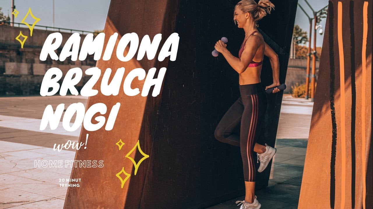 TRENING Z HANTELKAMI  DOMU 20 MIN RAMIONA/ BRZUCH / NOGI
