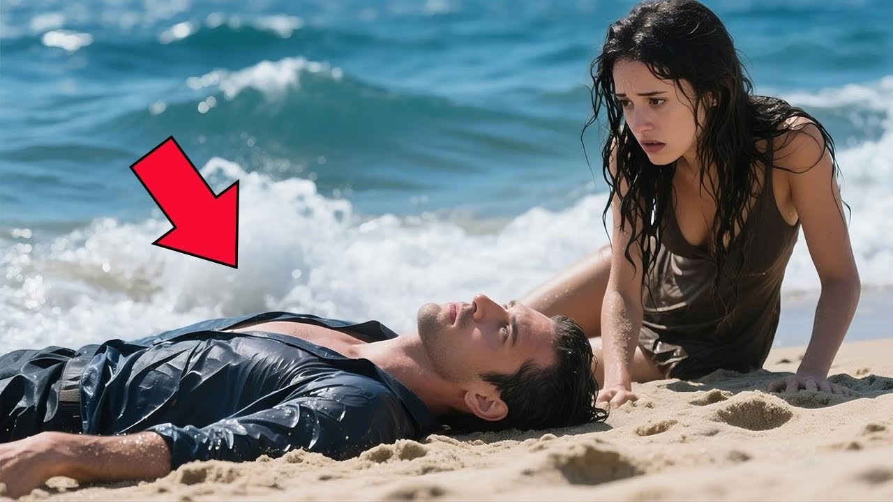 Milionário se afoga no mar… mas fica em choque ao ver quem o salvou!