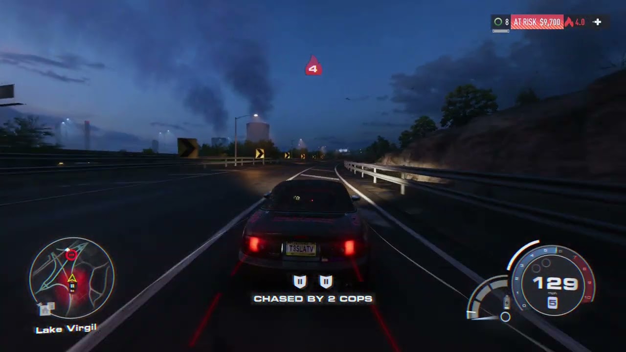 Need for Speed Unbound | random heat level 4 chase