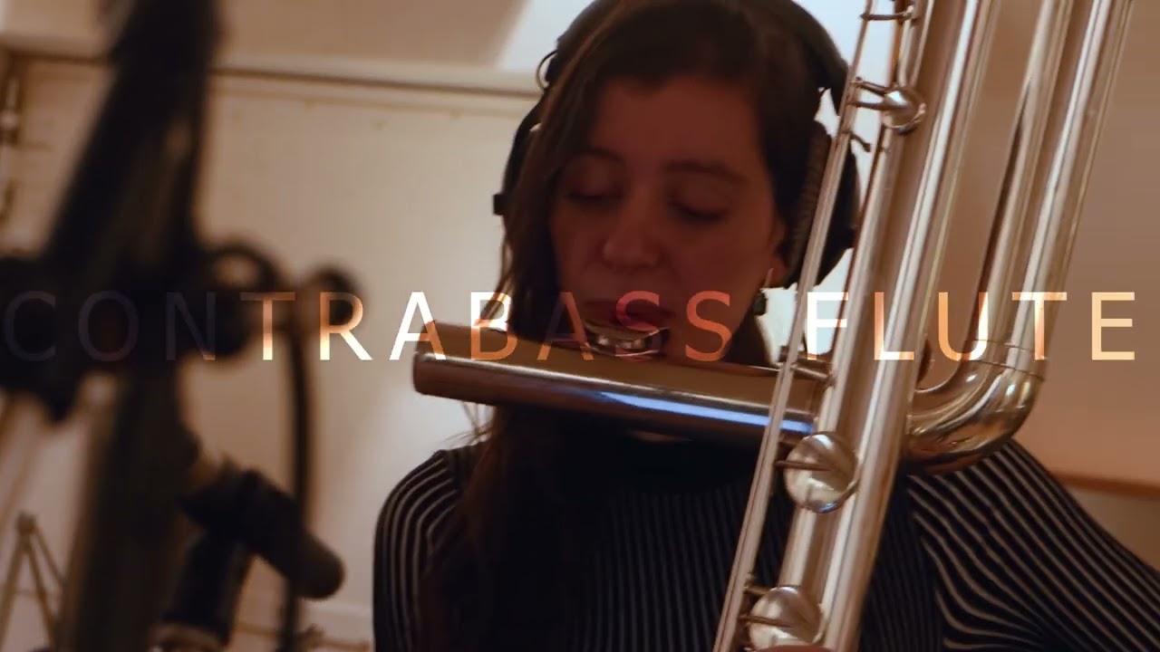 Auddict - Daniela Mars CONTRABASS Flute (TRAILER)