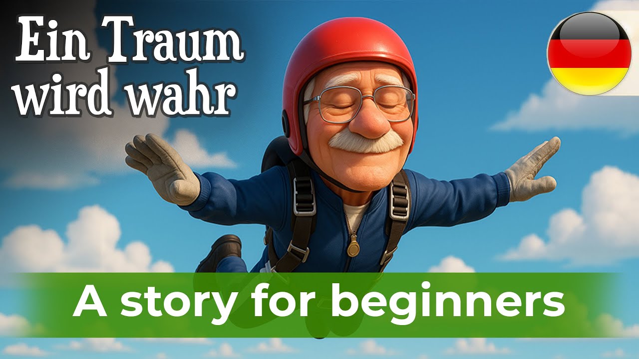 GERMAN Simple STORY for beginners (A1-A2) - START LEARNING NOW!