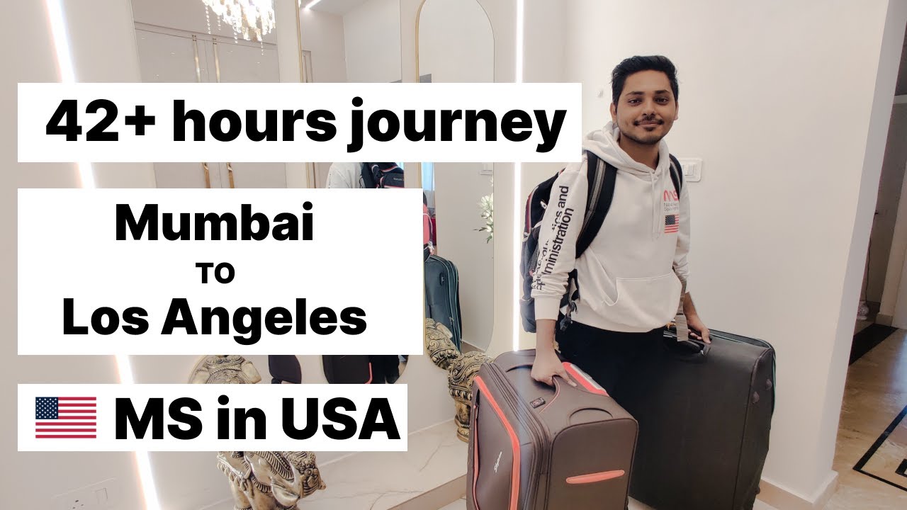 India to USA student vlog..