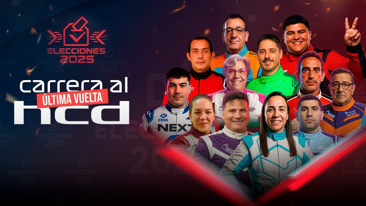 &Uacute;LTIMA VUELTA - CARRERA AL HCD - ELECCIONES 2025