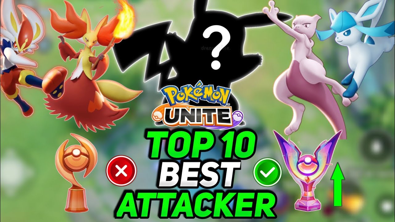 Новый топ-10 лучших атакующих для соло-рейтинга ✅ Новая мета в Pokemon Unite