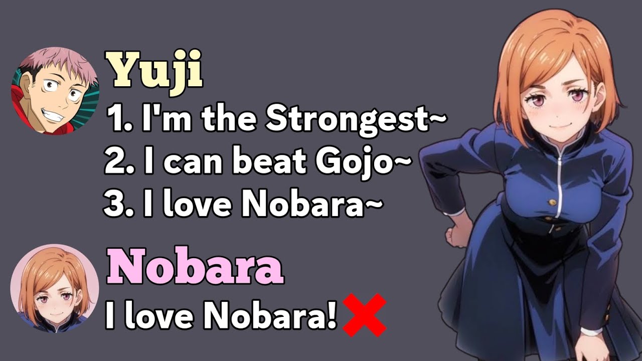 If Jujutsu Sorcerers played 2 Truths and 1 Lie...