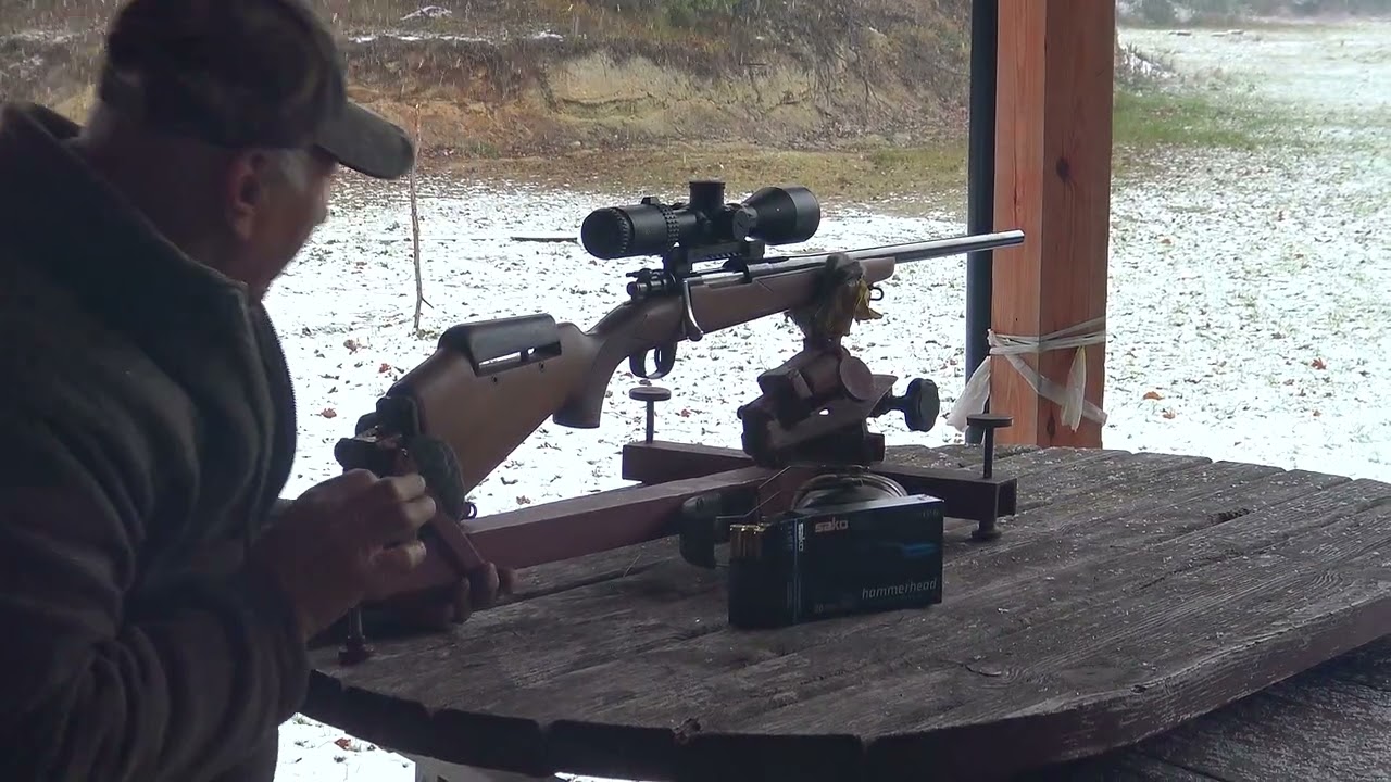 Przystrzelanie sztucera Mauser Vera 8/57 21.11.2025