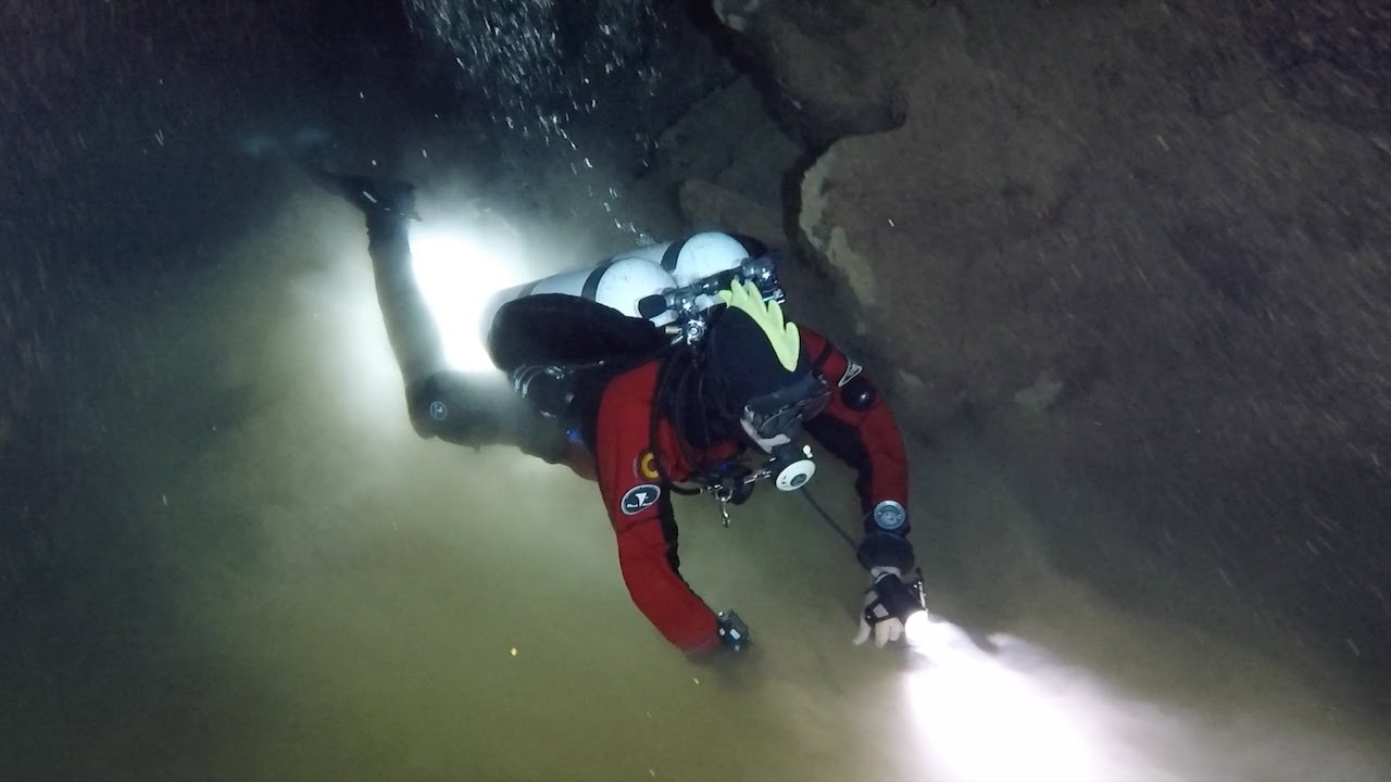 Laberinto 600 - Cueva del Agua (Isla Plana) - MTD Cave Diving GoPro5