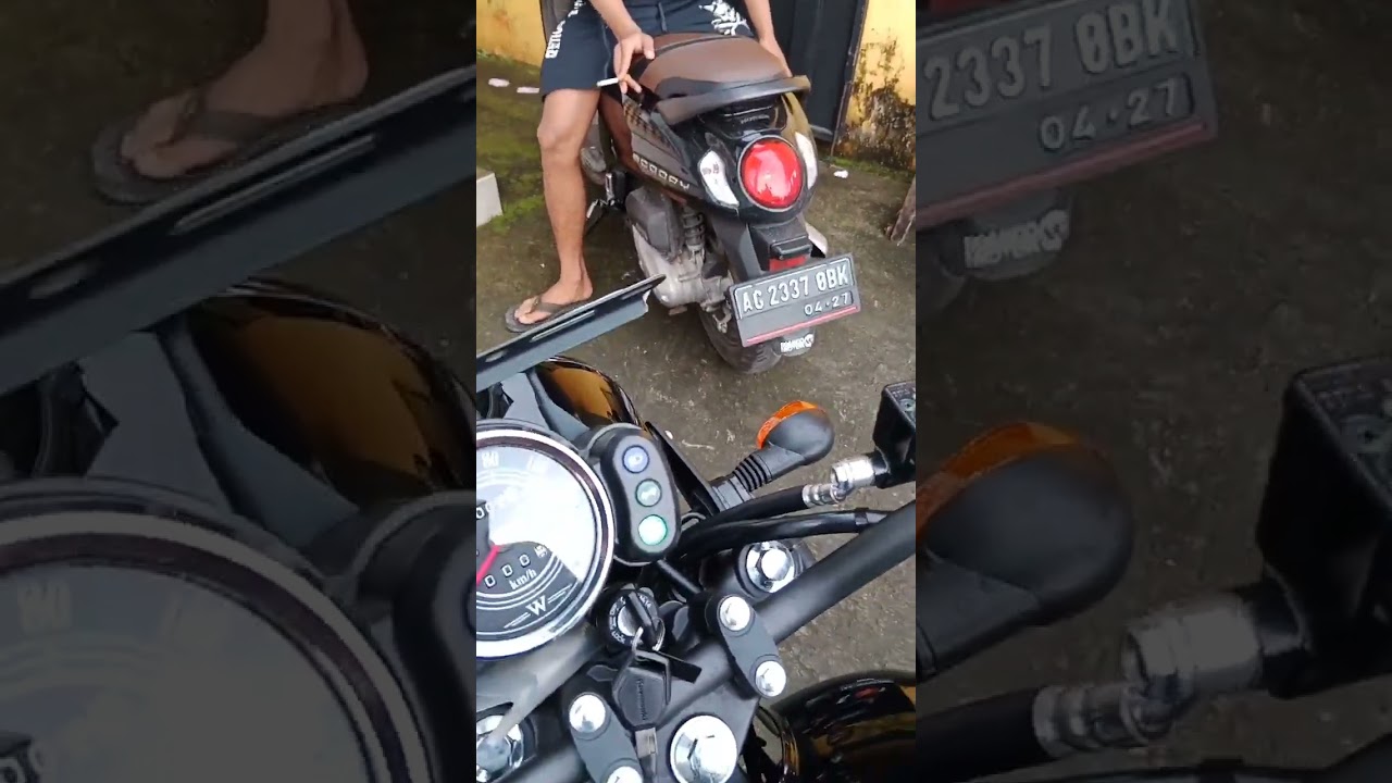 W175SE Terbaru2022 Black Style part3 #fyp #kawasaki #shorts #viral #trending #klx #unboxing #w175